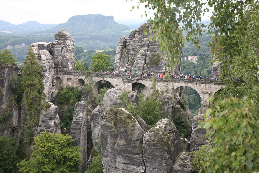 Landpension Bielatal - Raum Esterno foto
