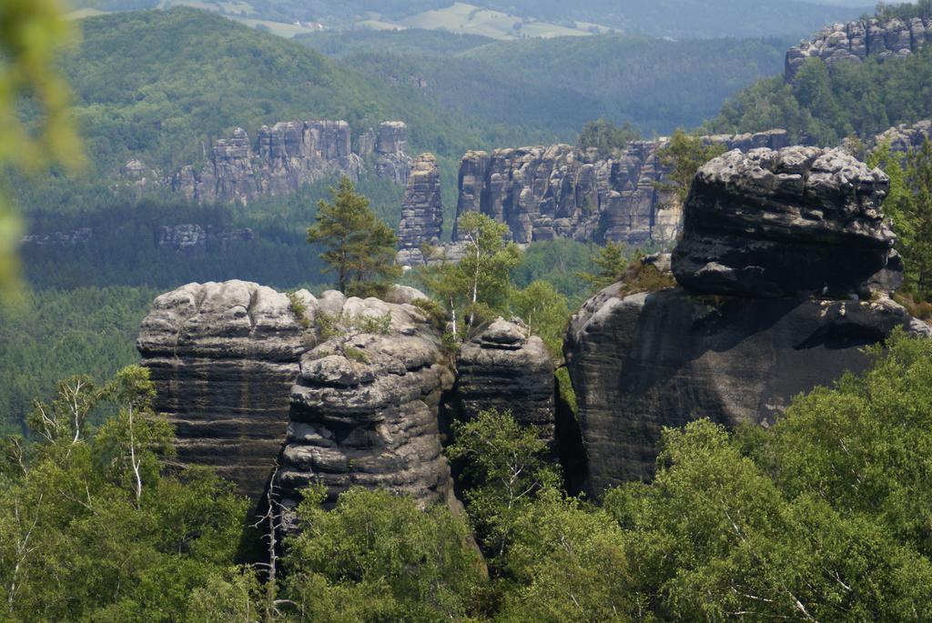 Landpension Bielatal - Raum Esterno foto